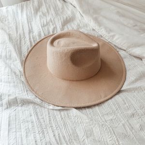 Widebrim Cream Boho Hat